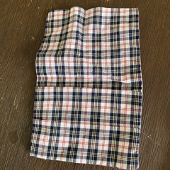 ハンドメイド　たためる手提げカバンとティッシュケース　新品の画像