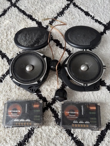 カロッツエリア　TS-V171A ツィーター　crossover バッフル　カバー　セット　 carrozzeria パイオニア