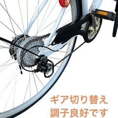 AVANZATA 27インチ ママチャリ 自転車　シティサイクル DCM 6変速 NO.586の画像