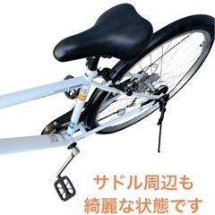 AVANZATA 27インチ ママチャリ 自転車　シティサイクル DCM 6変速 NO.586の画像