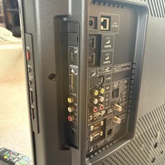 シャープ 40インチテレビの画像