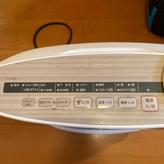 SHARP 加湿セラミックファンヒーター　プラズマクラスターの画像