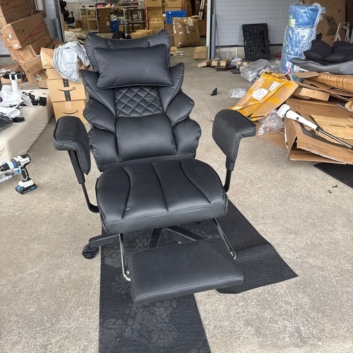 未使用品　puレザー 　オフィスチェア　社長椅子