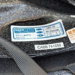 子供用自転車22インチ　ヘルメット・プロテクター付の画像