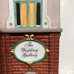 ロ　2510-172 Department56 ウエディングギャラリー　通電確認済み　中古の画像