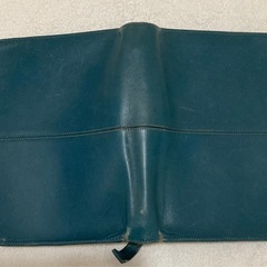 手帳カバー　Davinci 中古　ジッパー式の画像