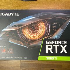 [GPU本体] GIGABYTE製 GeForce RTX 3060 Ti 2スロット 3連ファンの画像