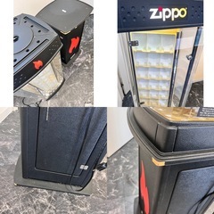 zippo ジッポー  回転ディスプレイ 什器 ライト付き 
の画像