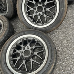 Weds ウェッズ15インチ6.5j ＋45 pcd 100 4本セットシビックN-Box などの画像