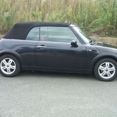 ミニカブリオレ　mini　オープン　低走行　41,000KM　MT車　5速　車検　9年6月　埼玉県越谷　乗って帰れますの画像