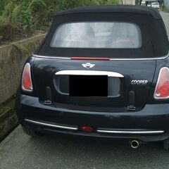 ミニカブリオレ　mini　オープン　低走行　41,000KM　MT車　5速　車検　9年6月　埼玉県越谷　乗って帰れますの画像