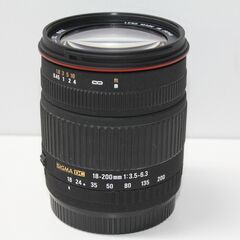 SIGMA/18-200mm F3.5-6.3 DC/Canon用/ズームレンズ ⑤の画像
