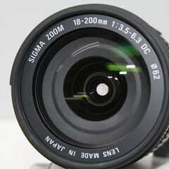 SIGMA/18-200mm F3.5-6.3 DC/Canon用/ズームレンズ ⑤の画像