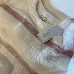 ジェラートピケ　ルームウェア　もこもこ　ロングワンピースの画像