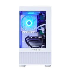 ゲーミングPC Ryzen 7 5700X，GeForce RTX 4060搭載ミニタワーゲ【ピラーレスモデル】の画像