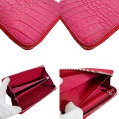 カイマン K52653 長財布 ルビー  CAIMAN マットクロコダイル  カイマンの画像
