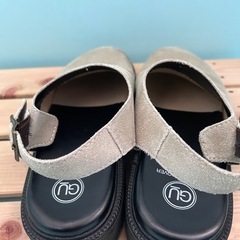 25㎝GU UNDERCOVER ジーユー アンダーカバーレザー クロッグ サンダルの画像
