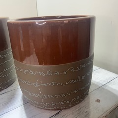 1個300円！火鉢 金魚鉢 鉢 手あぶり メダカ鉢　めだか鉢 陶器　丸型　特上の画像