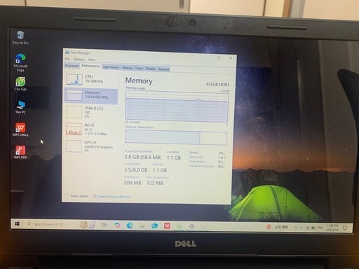ノートパソコン Dell inspirion 3542 Window 10