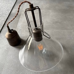 NO255中古品　VENTOTA ペンダントライト 天井LED電球付き  の画像