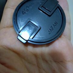 レンズ　フロントキャップ　49mm ノーブランドの画像