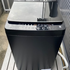 2022年製 Hisense 5.5k全自動洗濯機 ブラックカラーの画像