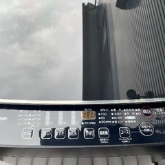 2022年製 Hisense 5.5k全自動洗濯機 ブラックカラーの画像
