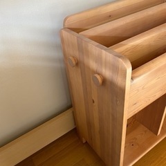 こども家具　マガジンラックの画像