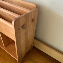 こども家具　マガジンラックの画像