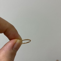 NOJESS ピンキーリング　箱付き！　K10の画像
