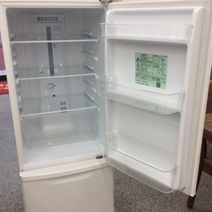 【大きめ冷凍室】2ドア冷凍冷蔵庫 Panasonic ﾊﾟﾅｿﾆｯｸ NR-B17BW-W 168L 2019年製:マットバニラホワイトの画像