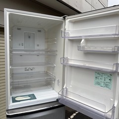 三菱　370L 冷蔵庫　3枚ドア　動作確認済みの画像