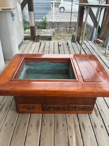 欅　ひばち火鉢