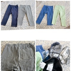 ズボン　レギパン　80 11枚セット　UNIQLO GU ブリーズ　無印などの画像