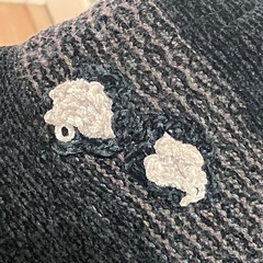 レディース 帽子 ブラック 秋冬用 Sサイズの画像