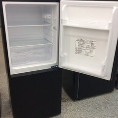 【高年式】2ドア冷凍冷蔵庫 ニトリ NTR-106BK 106L 2024年製:ブラックの画像