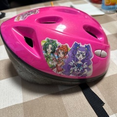 プリキュアサイクリングヘルメットの画像
