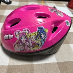 プリキュアサイクリングヘルメットの画像
