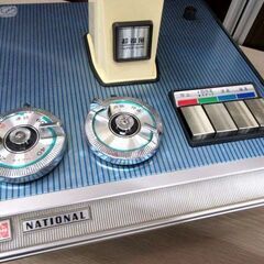 昭和レトロ National 30センチ 座敷扇 F-30J1D レトロ扇風機 オブジェ 中古 現状品 簡易動作OK ナショナル 苫小牧西店の画像