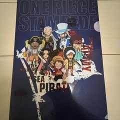 ONE PIECEスタンピードクリアファイルの画像