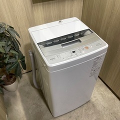 💥激安💥❗️配送•設置🉑❗️♻️処分撤去♻️高年式AQUA 4.5KG洗濯機　AQW-S4P 2023年の画像