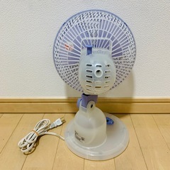 小型扇風機 ワンシーズンのみ使用の画像
