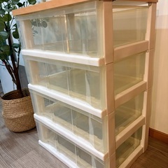 収納ケース4段の画像