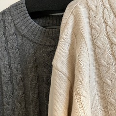 マタニティ　ニットワンピ2着セット　の画像