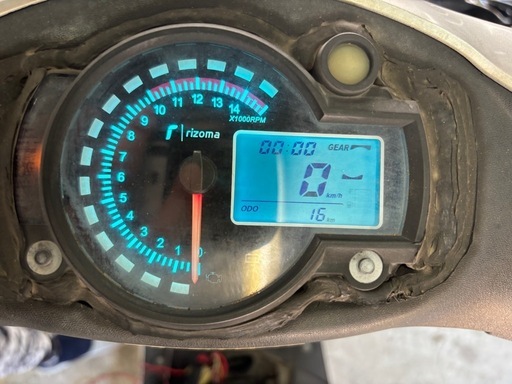 スズキ　ZZ ジーツー　50cc 2スト　CA1PB ジャンク　エンジン始動のみ