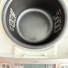 マイコン炊飯ジャーNL-BC05型　　の画像