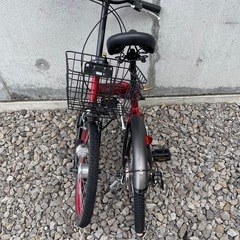 折りたたみ自転車の画像