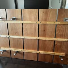 【現在入手不可】CASA HILS ZENローベッド ダブル✨定価56,520円→20,000円／天然木×ロースタイルで上質空間に🌿の画像
