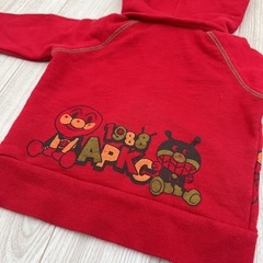 アンパンマン パーカー90cmの画像