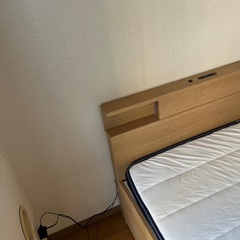 ニトリセミダブルベット(マットレス付き)の画像